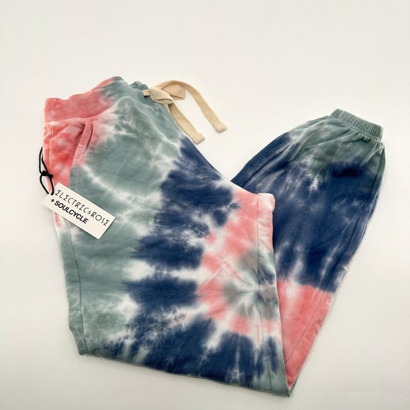 Electric & Rose Pants - Electric & Rose X Soulcycle Neil Sweatpants Tie Dye Joggers